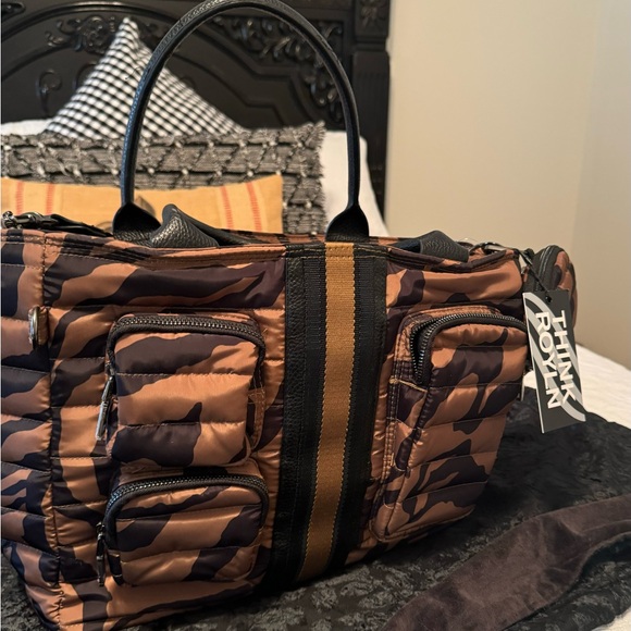 Think Royln saddle zebra tote - Picture 3 of 8